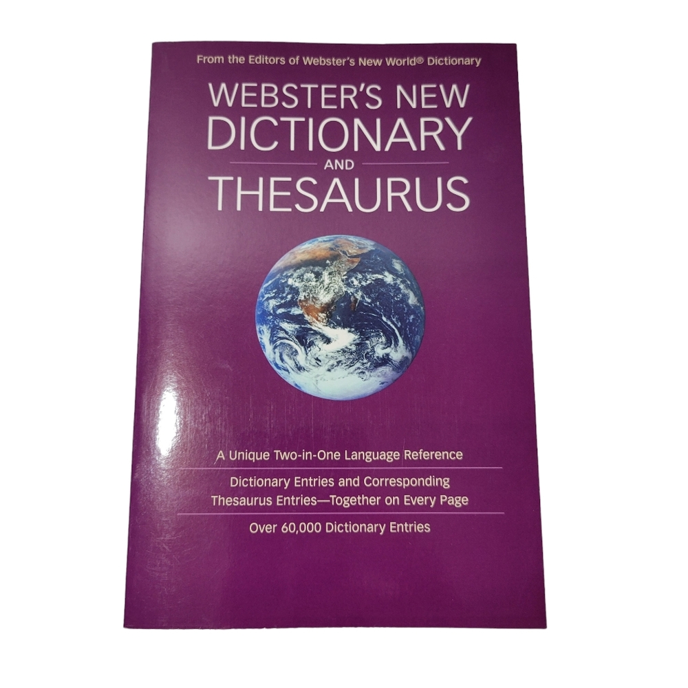 Webster's New Dictionary And Thesaurus